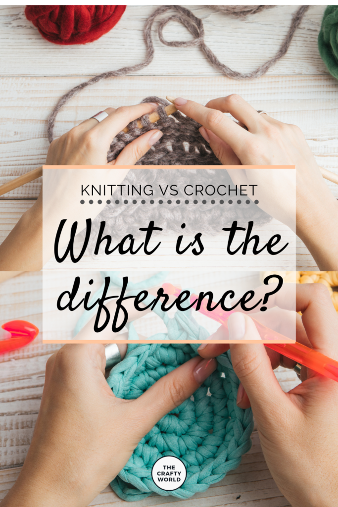 knitting versus crochet